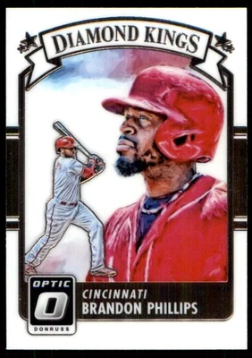 Brandon Phillips 2016 Donruss Optic #7 Reds MLB LEER ENVÍO GRATUITO AutographDen Foto 1 de 2