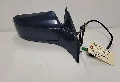 2003-2007 CADILLAC CTS RIGHT PASSENGER Door Mirror Dark ming blue - Image 1 of 4