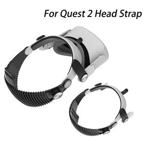 Adjustable Headband Comfort Headset Gaming Accessory For Meta Quest 2 VR Glasses - Picture 1 of 15
