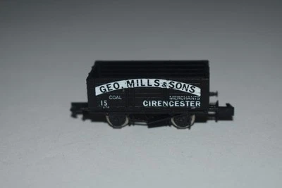 Góndola escala N Graham Farish Geo Mlls & Sons Wagon 9 C51691 Foto 1 de 2