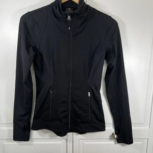 CALIA by Carrie Underwood | Negro | Atlético | Cremallera Completa | Cuello Simulado | Chaqueta XS - Imagen 1 de 6