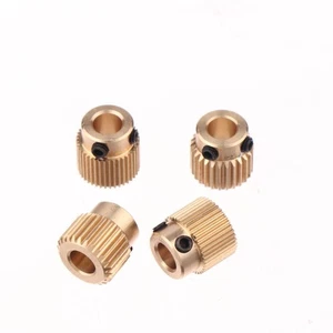 5Pcs Brass Extruder Wheel 26/40 Teeth Drive Gears For 3D Printer Accessories - Bild 1 von 10