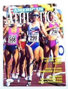 Annette Peters Signed Autographed Magazine American Athletics JSA AS84619 - Picture 1 of 4