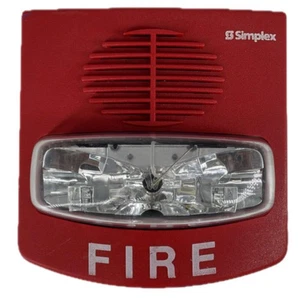 Simplex-RC 4903-9417-RC RECON-Horn-Strobe A/V 15Cd Red Sync Non-Add Wall - Picture 1 of 1