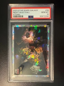 2023 Night Must Fall Topps Chrome Star Wars Galaxy Aatomic Refractor /150 PSA 10 - Picture 1 of 2