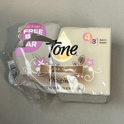 Tone Original Cocoa Butter Bars Soap 2 Bars Damaged Package - Image 1 of 4