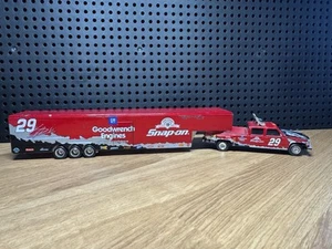 NASCAR Diecast 1:64 #29 Goodwrench Engines, Snap-On Dually Truck / Trailer - Picture 1 of 1