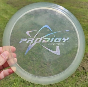New! Ice Clear Prodigy Disc Proto F3 - 174 grams, Flat. Stiff, Feels Great! - Picture 1 of 5