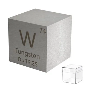 Cubo Elemento Tungsteno 10mm Cubo Metal Muestras Colección Hobby, Regalo - Imagen 1 de 6