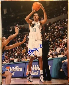 Charlotte Hornets #11 Marcus Vinicius Autographed Rookie 8x10 Color Action Photo - Picture 1 of 1