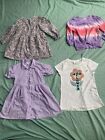 Reduced! 4 Seed Girls Dresses Size 4 Tops Vgc Autumn Lot Tie Dye New Tshirt Pink