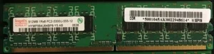 1GB 4 x 512MB PC2-5300U-555-12 DDR2 - Picture 1 of 1