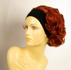 Peluca con diadema elastica corto intensa cobre rojo ana 350 PERUK - Bild 1 von 7