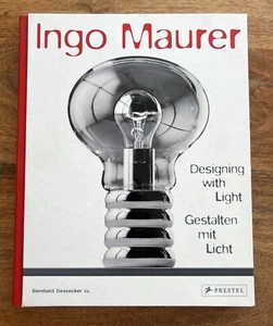 Ingo Maurer Designing with Light Hardcover 2008 Industrial Design Retrospective - Picture 1 of 14
