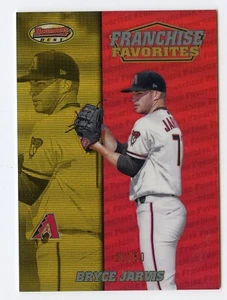 G415 BRYCE JARVIS 2020 BOWMAN'S BEST FRANCHISE FAVORITES GOLD REFRACTOR 1/50 SP - Picture 1 of 2