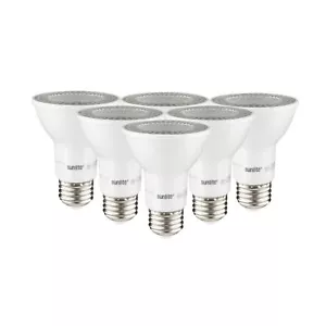 6PK PAR20 LED Reflector Light Bulb, 7W (50W), 4000K Cool White, Dimmable, E26 - Picture 1 of 2