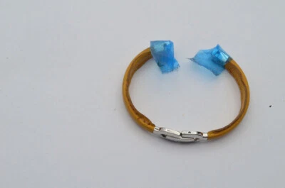 Pulsera Gucci Damas Acero 5Mm Hebilla Pulsera Para 6800 Cuero Marrón Foto 1 de 2