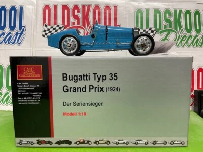 1924 Bugattio Typ 35 Grand-prix Rennversion CMC M-063 1:18 Scale - Image 1 of 4
