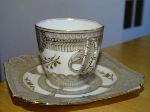 HAVILAND 1 ANCIENNE  TASSE A CAFE PORCELAINE 19 ème - Imagen 1 de 8