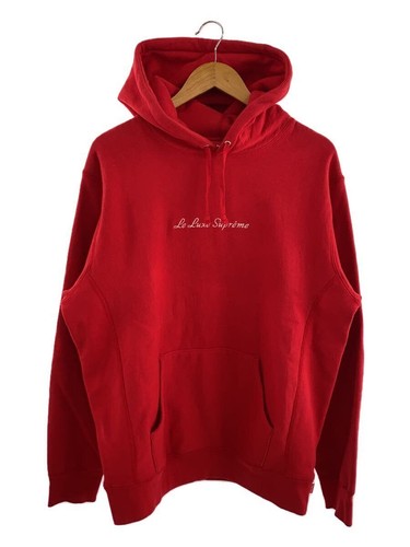 Supreme Felpa con Cappuccio Le Luxe Felpa con Cappuccio L Cotone Rosso