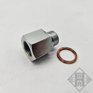 Bremsschlauch Adapter Schraubstutzen M12x1 innen M10x1 außen M12x1 auf M10x1 - Bild 1 von 2