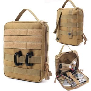 Tactical Molle Admin Pouch MultiPurpose EDC Utility Tool Bag Organizer Waist Bag - Picture 1 of 10