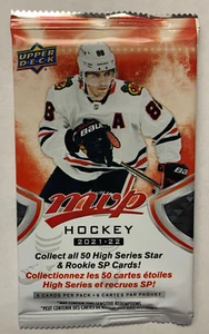 2021-22 Upper Deck MVP Hockey - Brand New/Sealed - 1 PACK - Picture 1 of 2