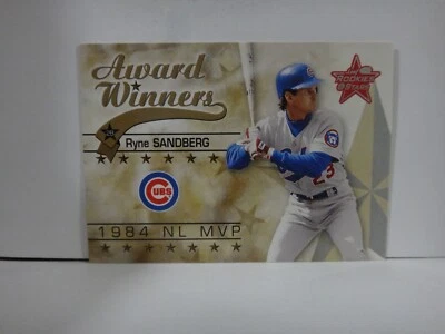 2002 Leaf Rookies And Stars Award Winners Ryne Sandberg #255 HOF - Image 1 of 2