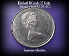 Elizabeth II Canada 25 Cents Centenary of the R.C.M.P.1873-1973.AH1835.