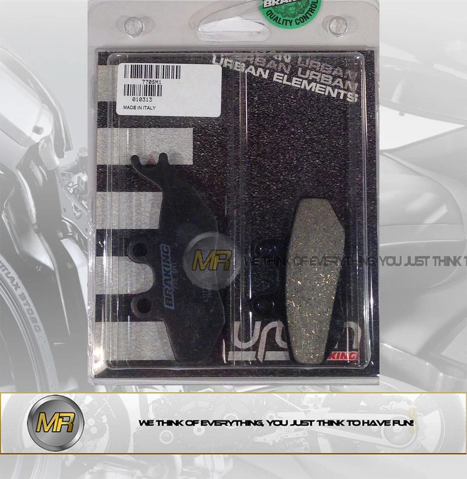 PER BETA ALP 4T 200 DAL 2006 AL 2015 COPPIA PASTIGLIE FRENO ANTERIORI BRAKING SE Foto 1 de 1