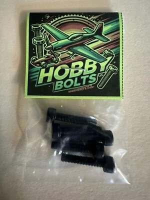 Hobby Bolts M4x20mm Socket Head Cap Screw. Qty:5 Each. RC Car, Micro Fastener - Image 1 of 2