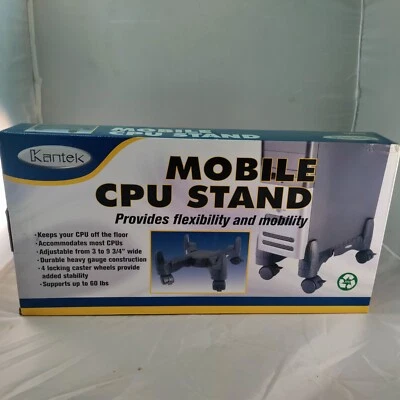 KANTEK INC. CS200B MOBILE CPU STAND - Image 1 of 4