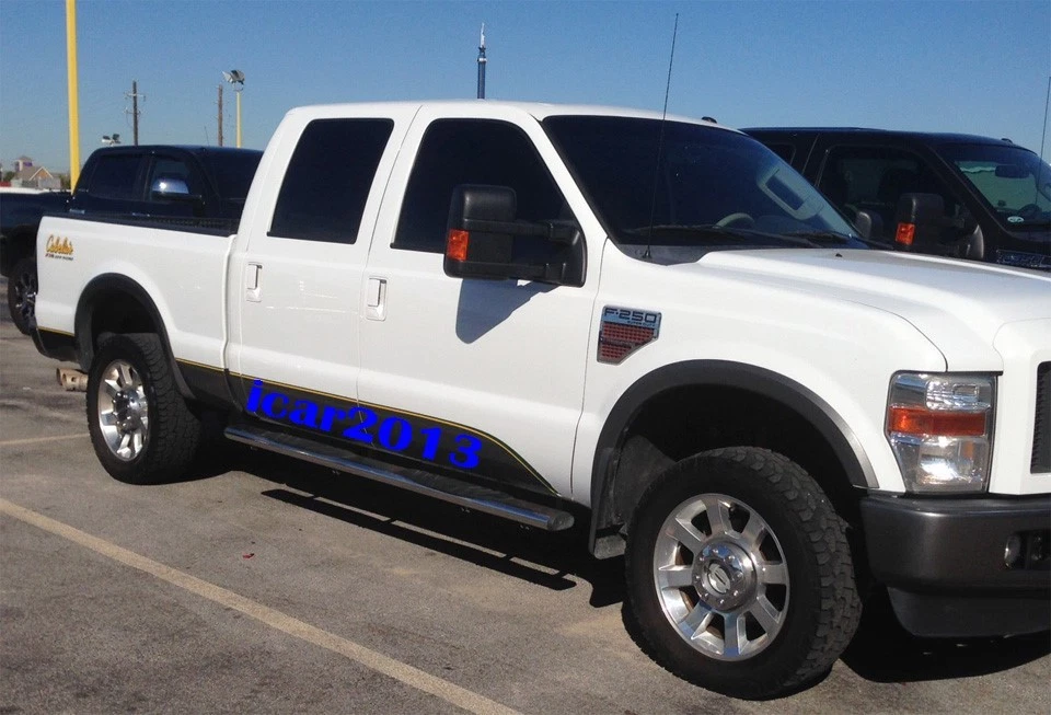 Factory Style Fender Flares for 2008-2010 FORD F250 F350 SUPER DUTY FINE GRAINED - Image 1 of 1