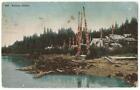 Kasaan Alaska AK ~ Old Town Buildings and Totem Poles c.1912