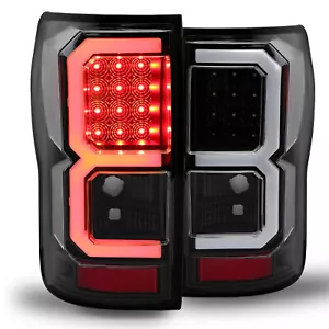 LED Light Tube Style Tail Lights Brake Lamps For Toyota Tundra 2007-2013 - Picture 1 of 18