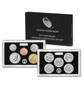 2017 s us mint 225th anniversary 10 coin enhanced uncirculated set #CL4 - Picture 1 of 1