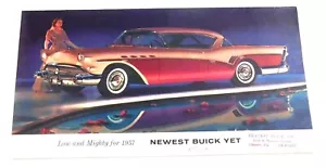 Buick 1957 Roadmaster Super Century Special Color Prospektmappe Original - Bild 1 von 3