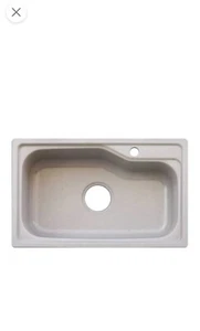 Egyptian Granite Kitchen Sink  28.35 Inch 17.71 Inch Deep 8.66 Inch - Picture 1 of 3