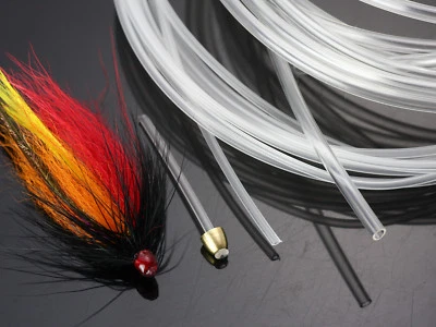 Tubo de revestimiento de plástico de 1,8 mm + tubo de unión moscas material de atado de moscas; 600 cm  Foto 1 de 4