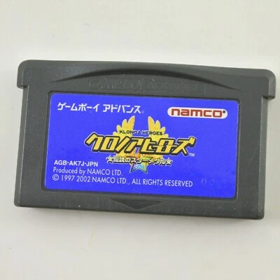 GBA Klonoa Heroes Nintendo GAMEBOY ADVANCE Densetsu no Star Medal Japan - Image 1 of 4
