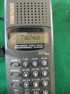 ESCÁNER RASTREADOR TRONCAL RADIO SHACK PRO-90 300 CANALES - Imagen 1 de 5