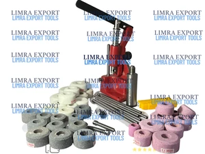 SIOUX Valve Seat Grinding Stones 36Pcs With Stone Dresser & 6pcs Pilots + Holder - Picture 1 of 9