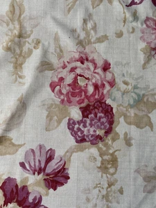 Mulberry Home Tintagel Pink/Mauve Designer Fabric Remnant 24"x24" - Picture 1 of 3