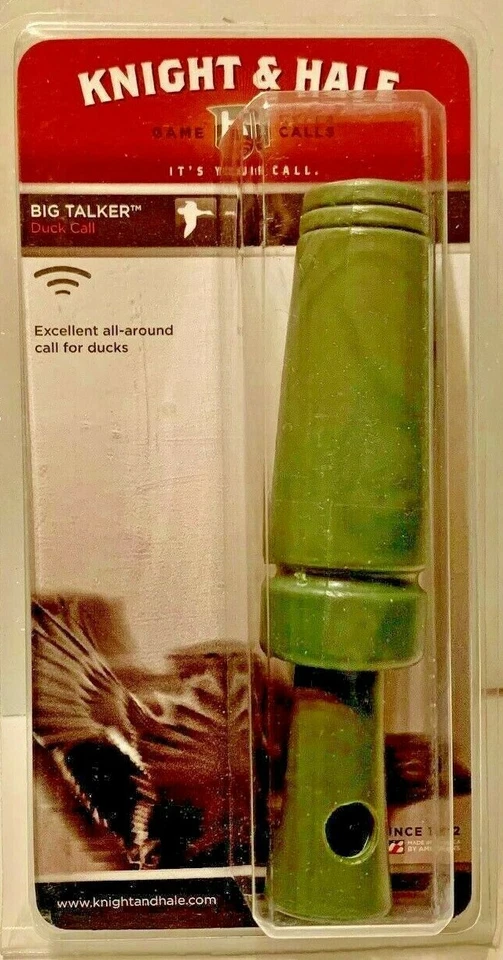 Knight & Hale Calls BIG TALKER Duck Call Green KH321-01 Brand New - Image 1 of 1