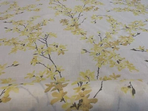 Laura Ashley Forsythia Sunshine Fabric (per Metre) - Picture 1 of 8