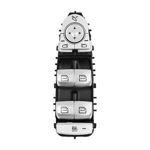 Interruptor de ventana eléctrica lado del conductor para Mercedes Benz C300 C400 GLC300 2015-2020 - Imagen 1 de 7