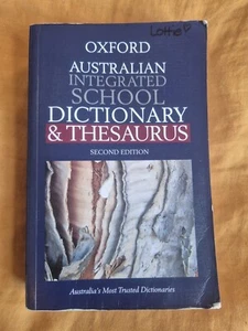 Oxford Australian Dictionary and Thesaurus Integrated 2nd Edition Book - Picture 1 of 6