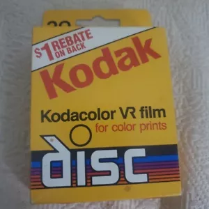 Kodak Kodacolor VR Film Color NOS unopened 2 pack 30 Exposures Exp 11/88 - Photo 1/6
