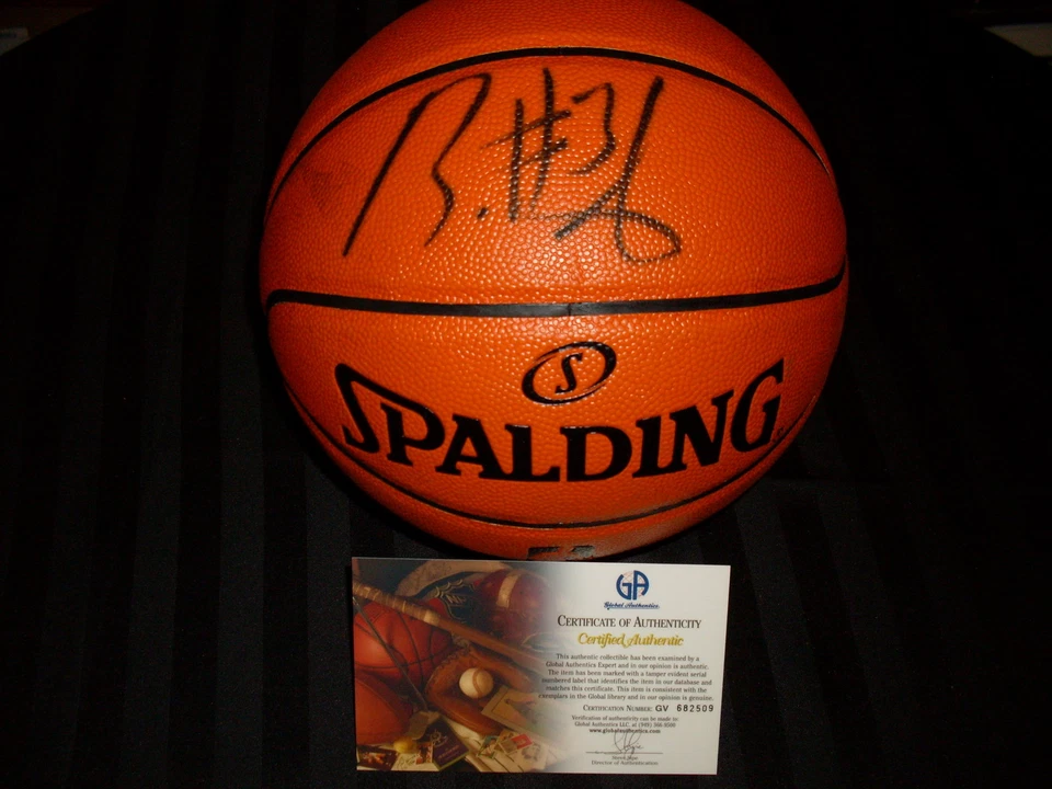New York Knicks Brandon Jennings signed basketball GAI authenticated - Image 1 of 1