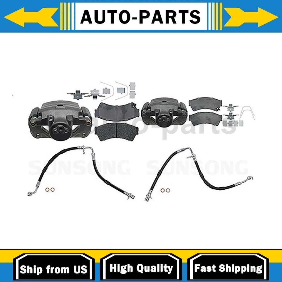 Pinza de freno delantera con mangueras lado conductor pasajero se adapta a Mazda 6 Foto 1 de 4